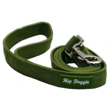 HIP DOGGIE Hip Doggie HD-6PMHGR-LEASH Olive Green Mesh Matching Leash HD-6PMHGR-LEASH